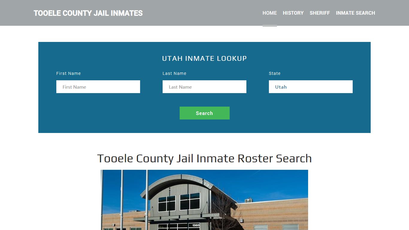 Tooele County Jail Inmate Roster Lookup, Tooele, UT